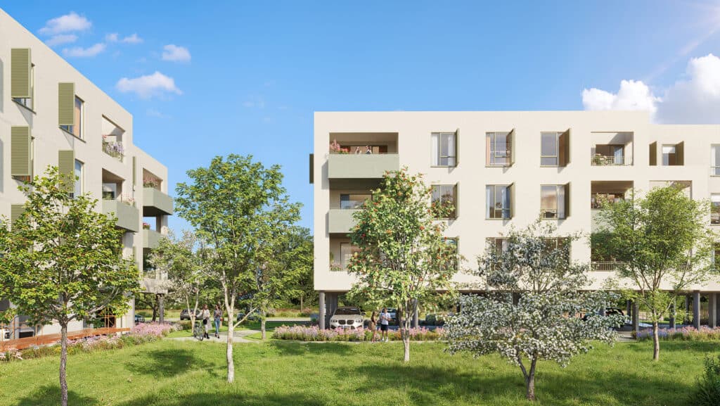 Fenouillet — Située dans un environnement paisible et verdoyant à proximité de Toulouse, cette nouvelle résidence...