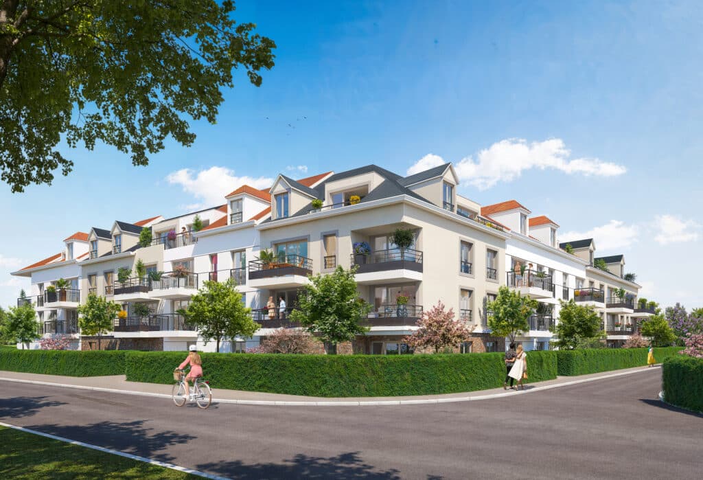 Ormoy — Au cœur d’un quartier verdoyant entre la Seine et l’Essonne, une nouvelle résidence propose un cadre... — Photo 1