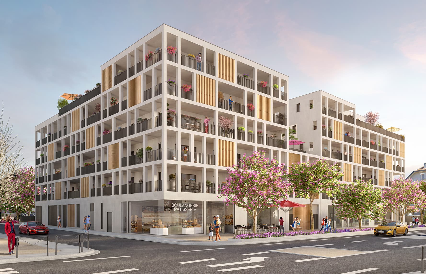 Meythet — Située dans un cadre privilégié, cette résidence propose une sélection d'appartements allant du stud... — Miniature 3