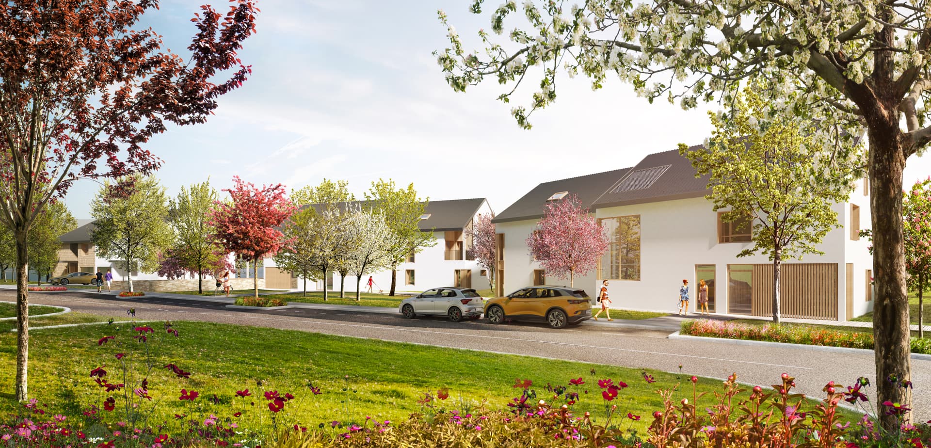 Sergy — Située au cœur de Sergy, à proximité immédiate de la mairie, cette résidence s’intègre harmonieuseme... — Miniature 3