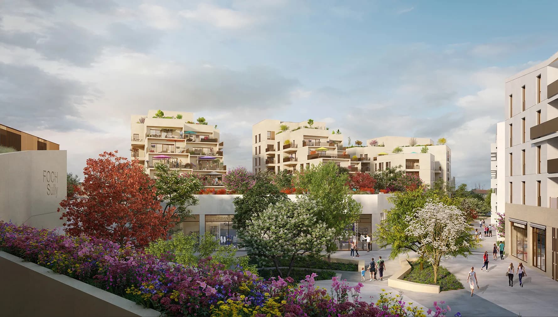 Roanne — Découvrez une résidence au style contemporain affirmé, proposant un choix d’appartements spacieux ai... — Miniature 2