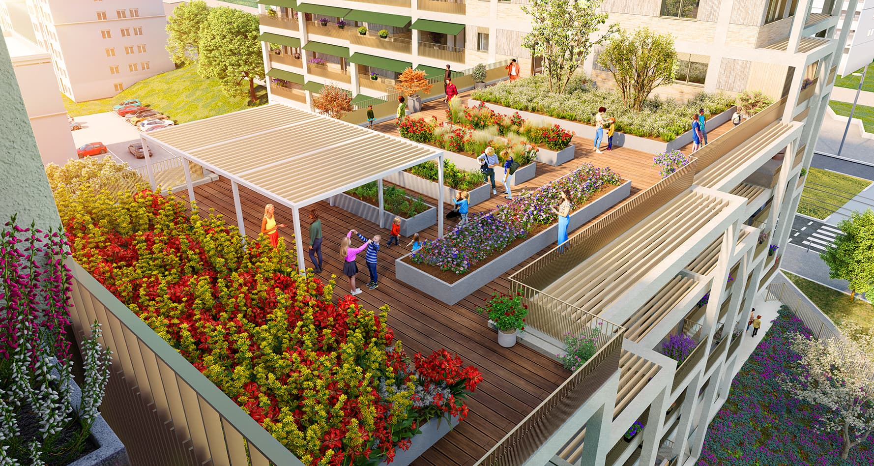 Vénissieux — Située dans un environnement convivial, cette résidence propose une large sélection d’appartements e... — Miniature 3