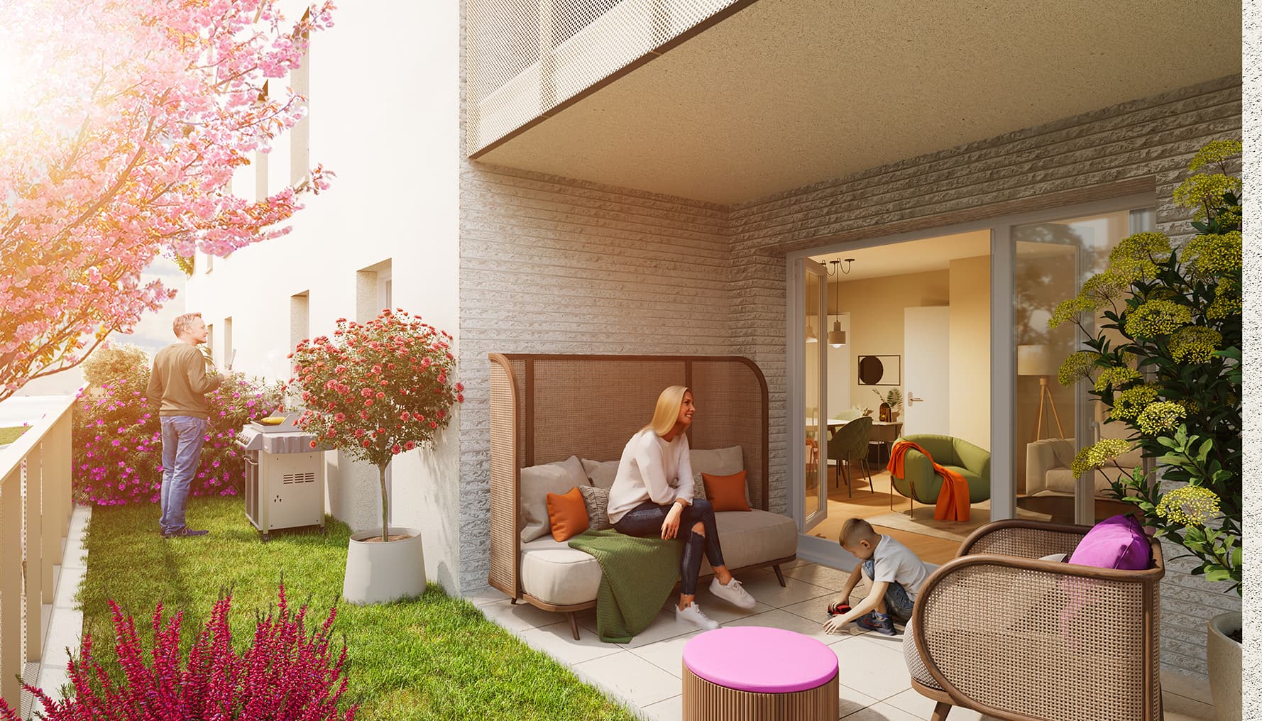Bourg en Bresse — Située au cœur d’un environnement dynamique, cette nouvelle résidence propose des appartements moder... — Miniature 2