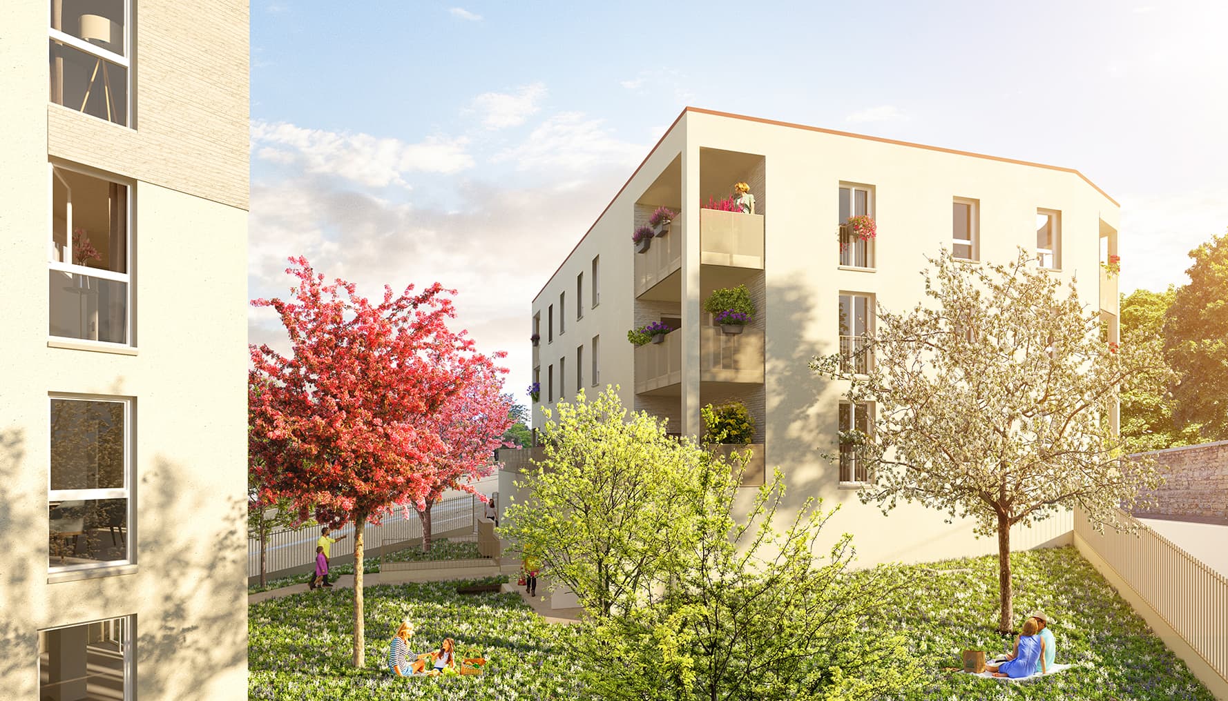 Bourg en Bresse — Située au cœur d’un environnement dynamique, cette nouvelle résidence propose des appartements moder... — Miniature 3