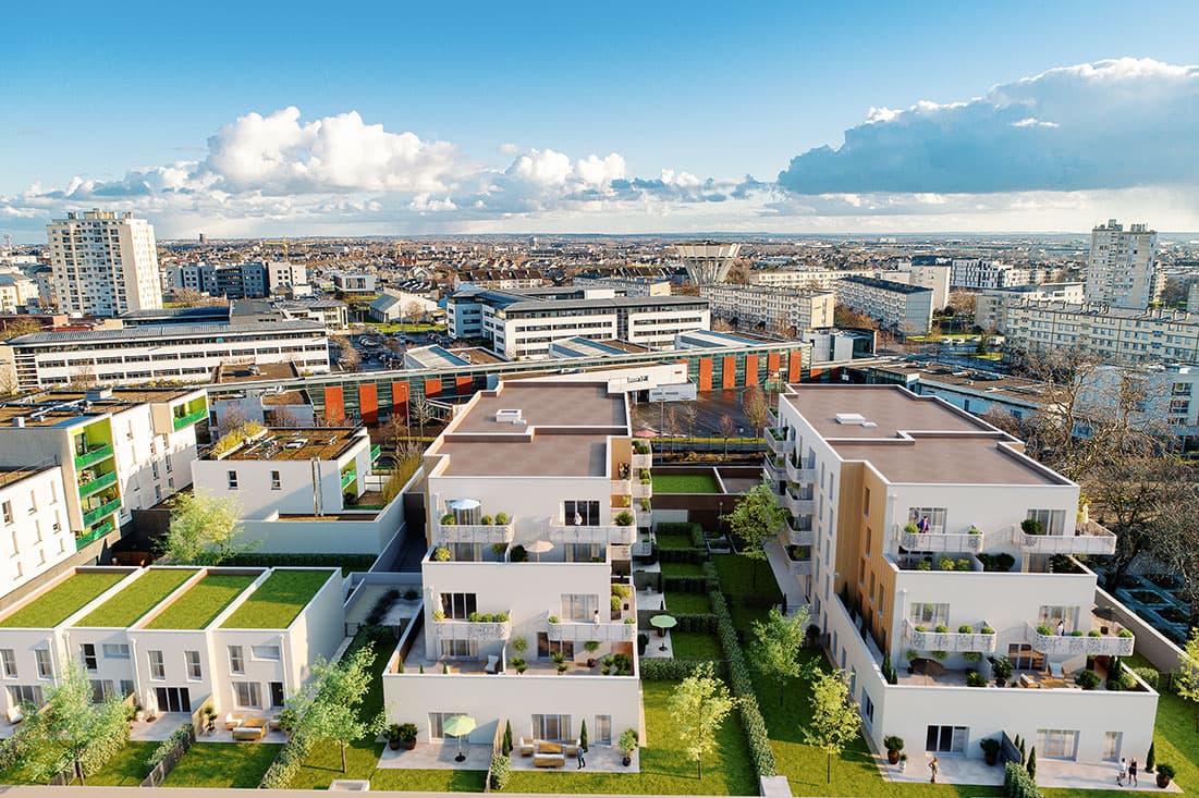 Ifs — Idéalement située à Ifs, cette nouvelle réalisation s’intègre harmonieusement entre environnement ur... — Miniature 5