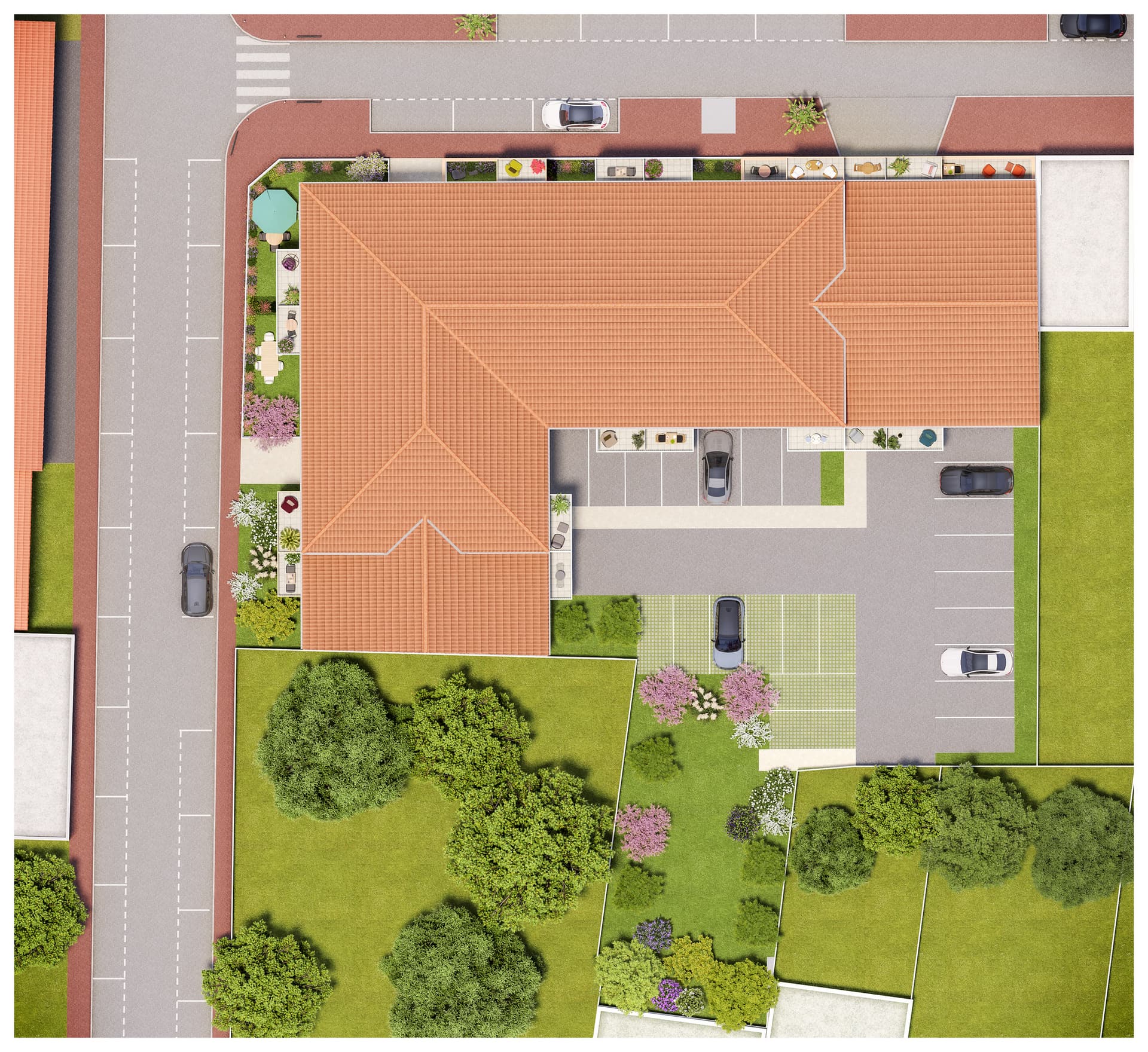 Lens — Située à Lens, cette nouvelle résidence bénéficie d’un emplacement privilégié à proximité immédiate ... — Miniature 4