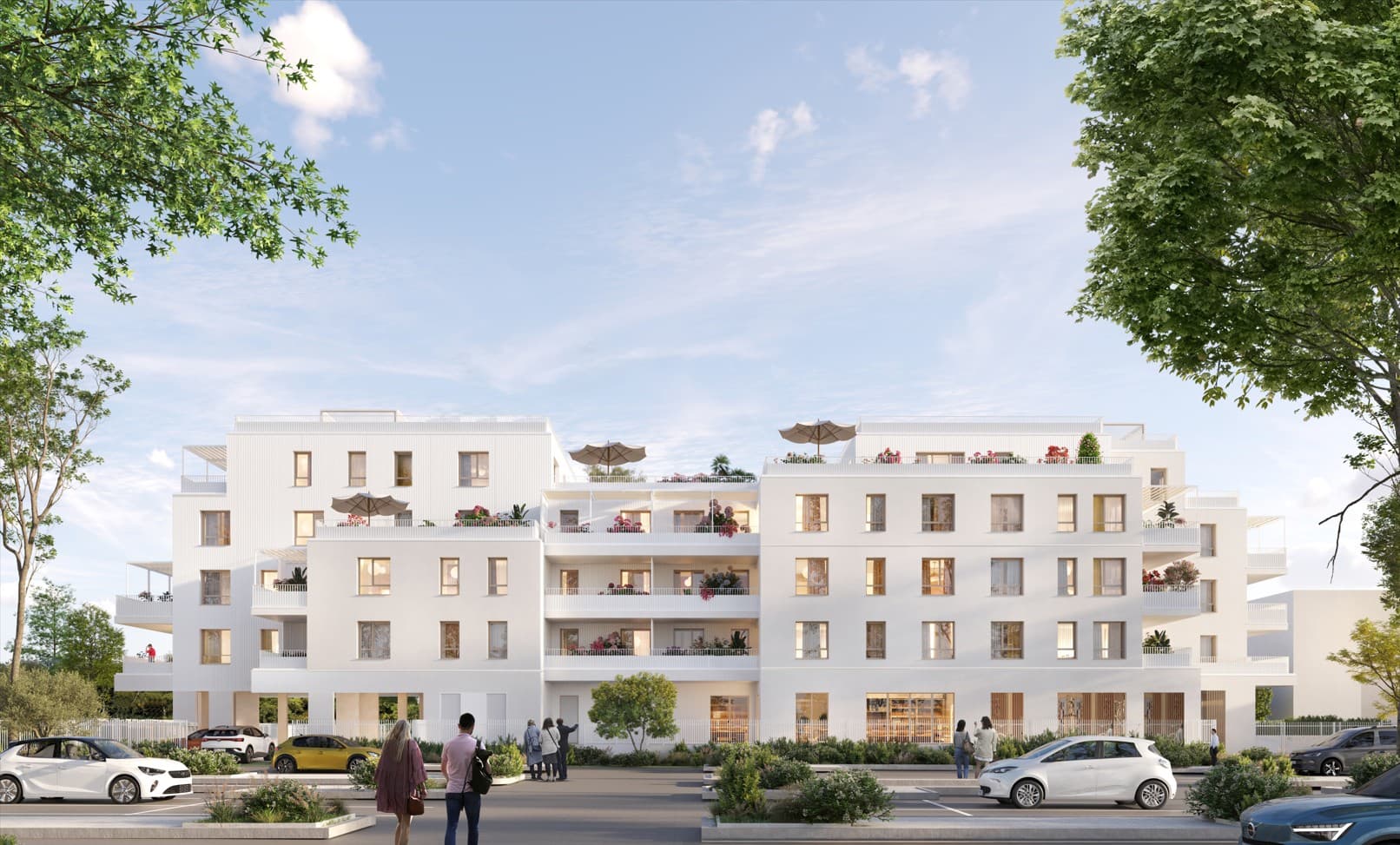 Vitrolles — Située à Vitrolles, cette nouvelle résidence propose des appartements du 2 au 4 pièces en duplex, of... — Miniature 2