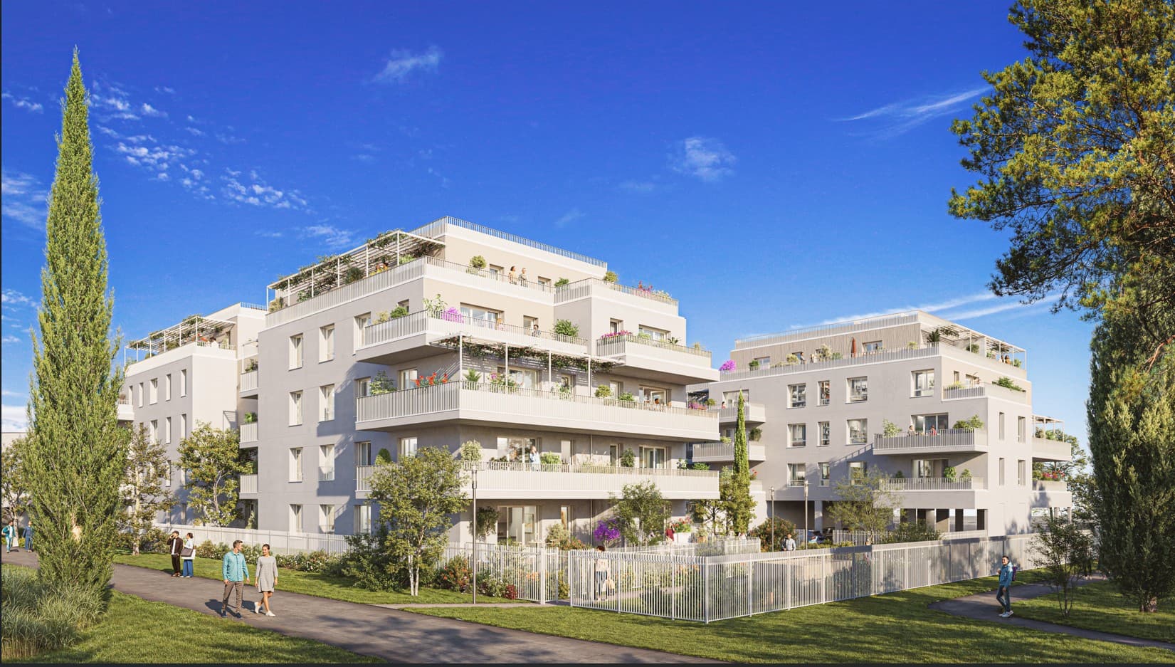 Vitrolles — Située à Vitrolles, cette nouvelle résidence propose des appartements du 2 au 4 pièces en duplex, of... — Miniature 4