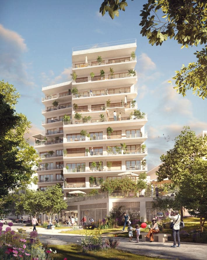 Nanterre — Au cœur d’un quartier en pleine transformation à Nanterre, une nouvelle résidence contemporaine s’in...