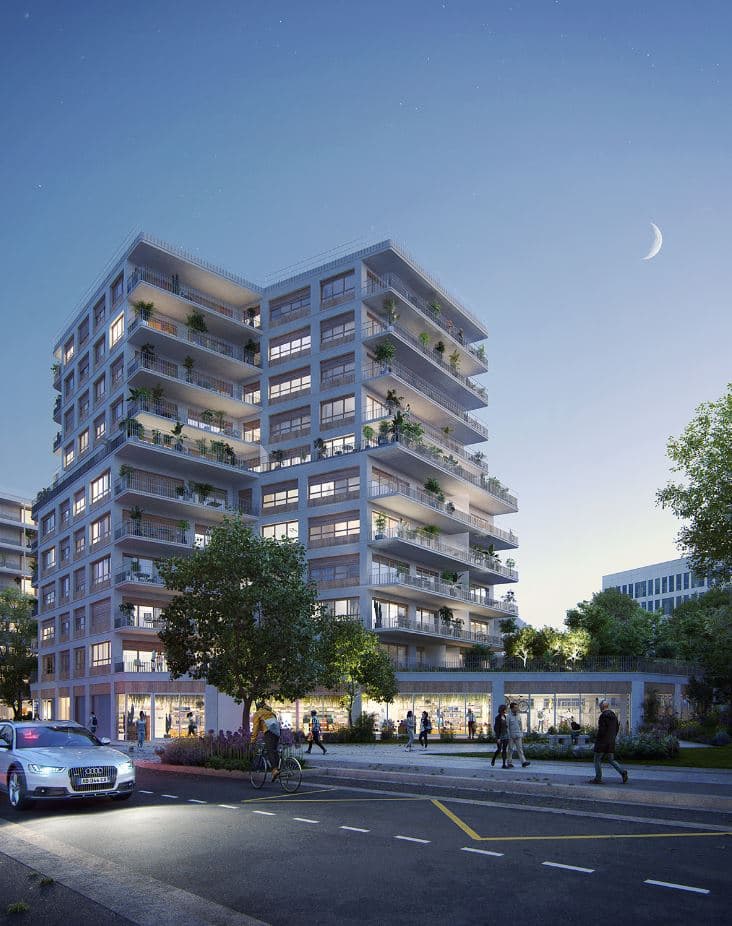 Nanterre — Au cœur d’un quartier en pleine transformation à Nanterre, une nouvelle résidence contemporaine s’in... — Miniature 4