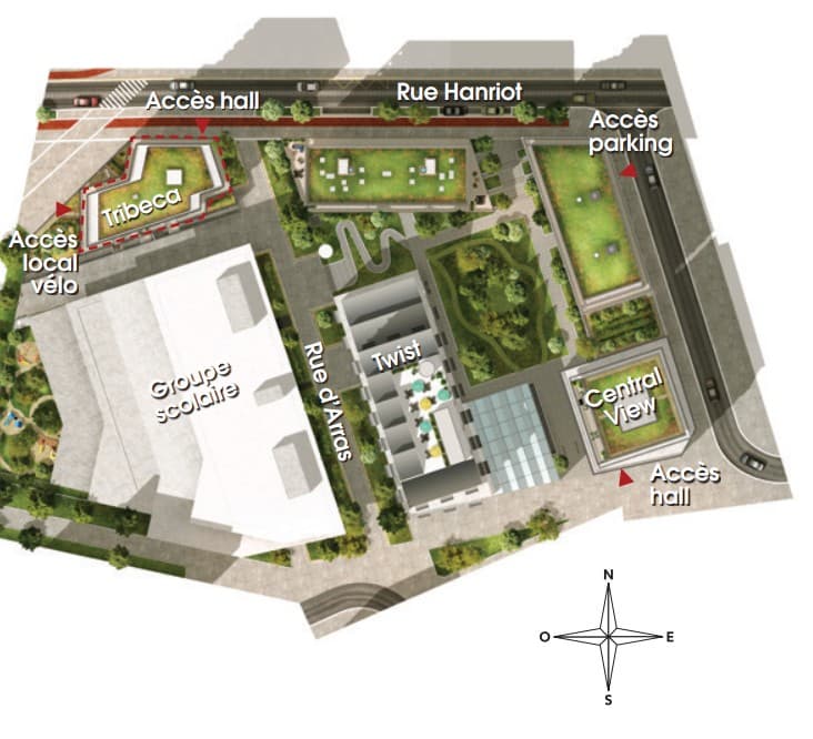 Nanterre — Au cœur d’un quartier en pleine transformation à Nanterre, une nouvelle résidence contemporaine s’in... — Miniature 6