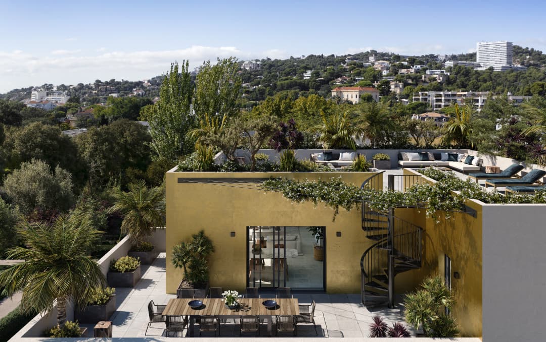 Marseille — Située dans le secteur prisé du 8ᵉ arrondissement de Marseille, cette nouvelle résidence propose des... — Miniature 6