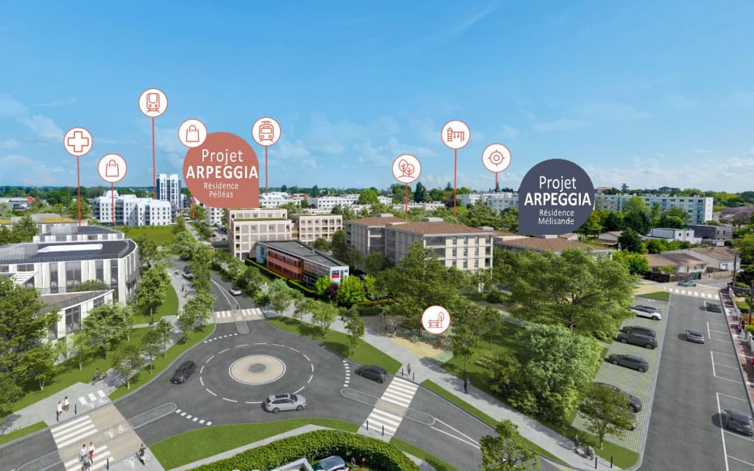 Bruges — Située dans le quartier Terrefort à Bruges, à seulement 15 minutes de Bordeaux, cette résidence prop... — Miniature 4