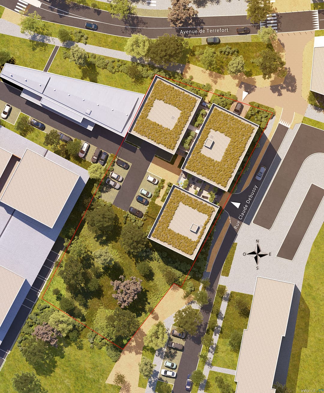 Bruges — Située dans le quartier Terrefort à Bruges, à seulement 15 minutes de Bordeaux, cette résidence prop... — Miniature 6