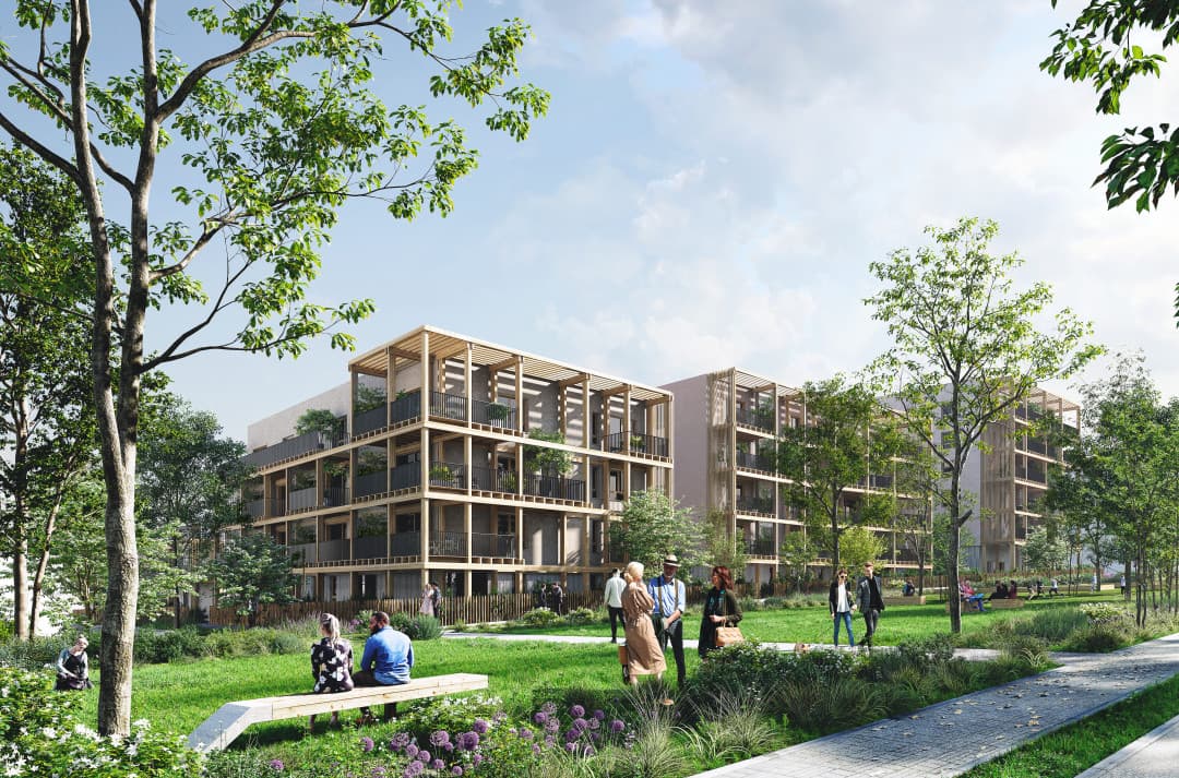 Villerupt — Située au sein de l’éco-quartier de Cantebonne à Villerupt, cette nouvelle réalisation s’implante da... — Miniature 2