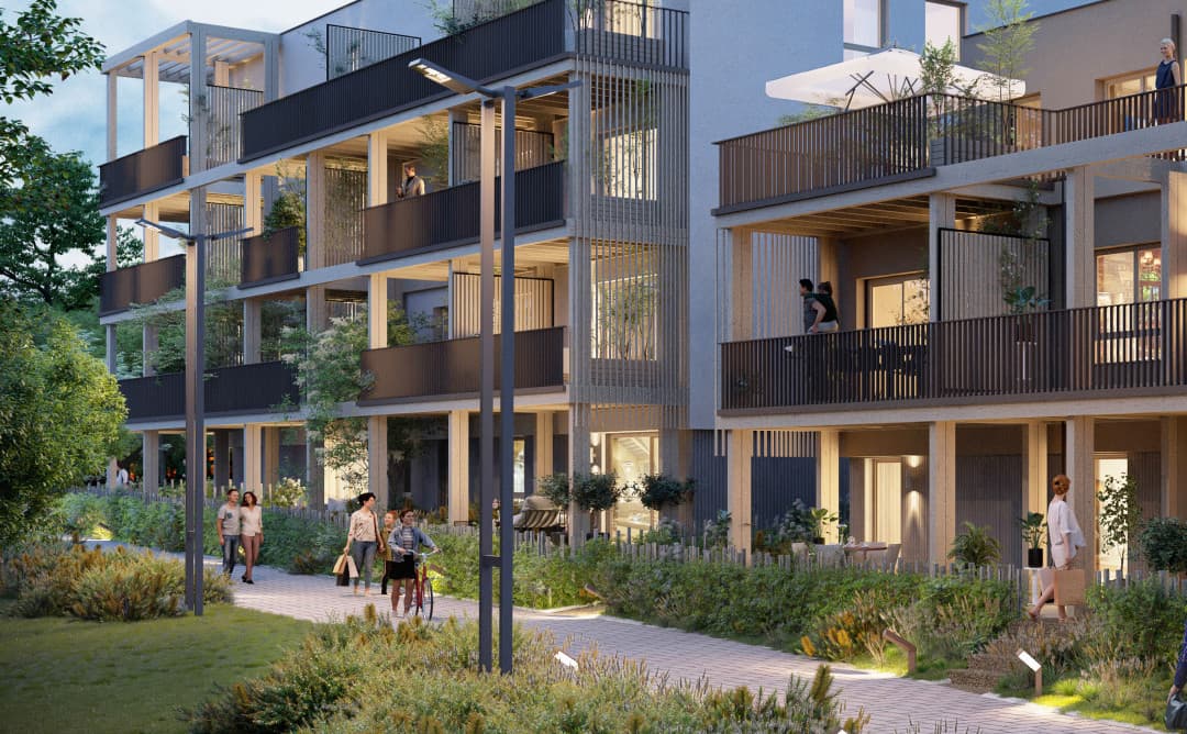 Villerupt — Située au sein de l’éco-quartier de Cantebonne à Villerupt, cette nouvelle réalisation s’implante da... — Miniature 4