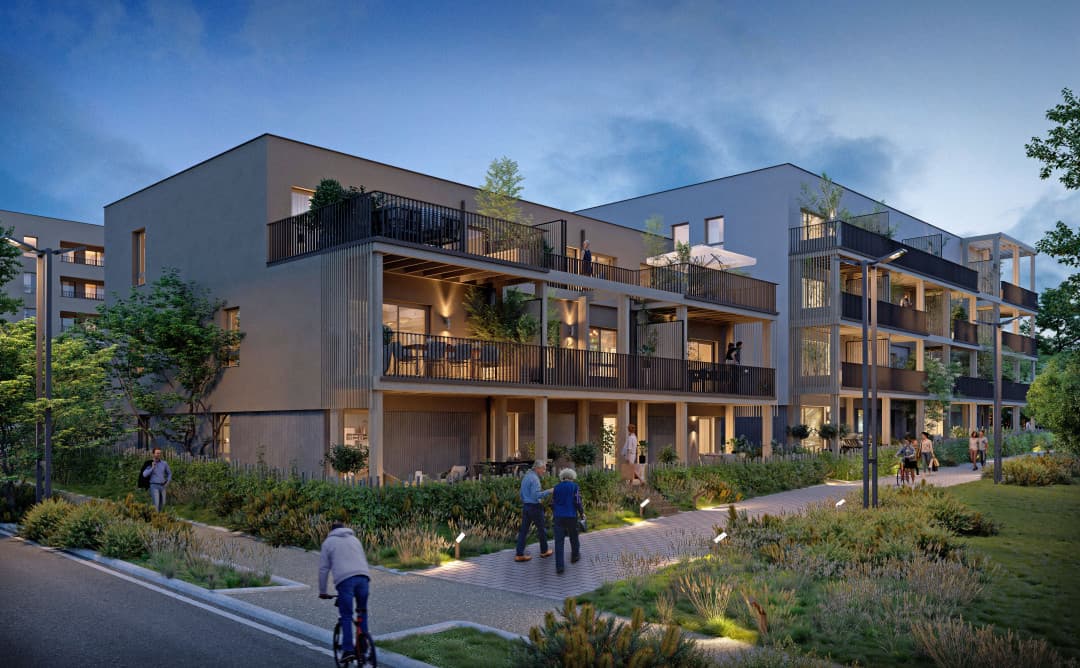 Villerupt — Située au sein de l’éco-quartier de Cantebonne à Villerupt, cette nouvelle réalisation s’implante da... — Miniature 5