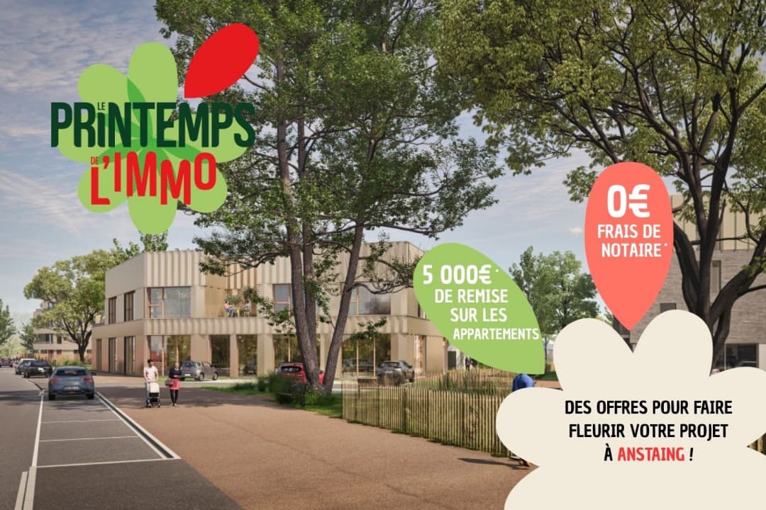 Anstaing — Situé à Anstaing, ce nouveau quartier propose un cadre de vie harmonieux, à la croisée de la ville e... — Miniature 6