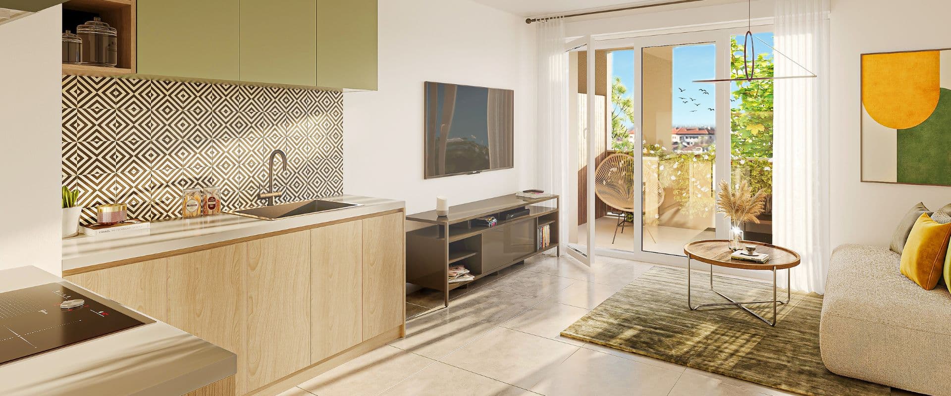 Arles — Située dans un environnement agréable, cette nouvelle résidence propose des appartements de type T2,... — Miniature 5