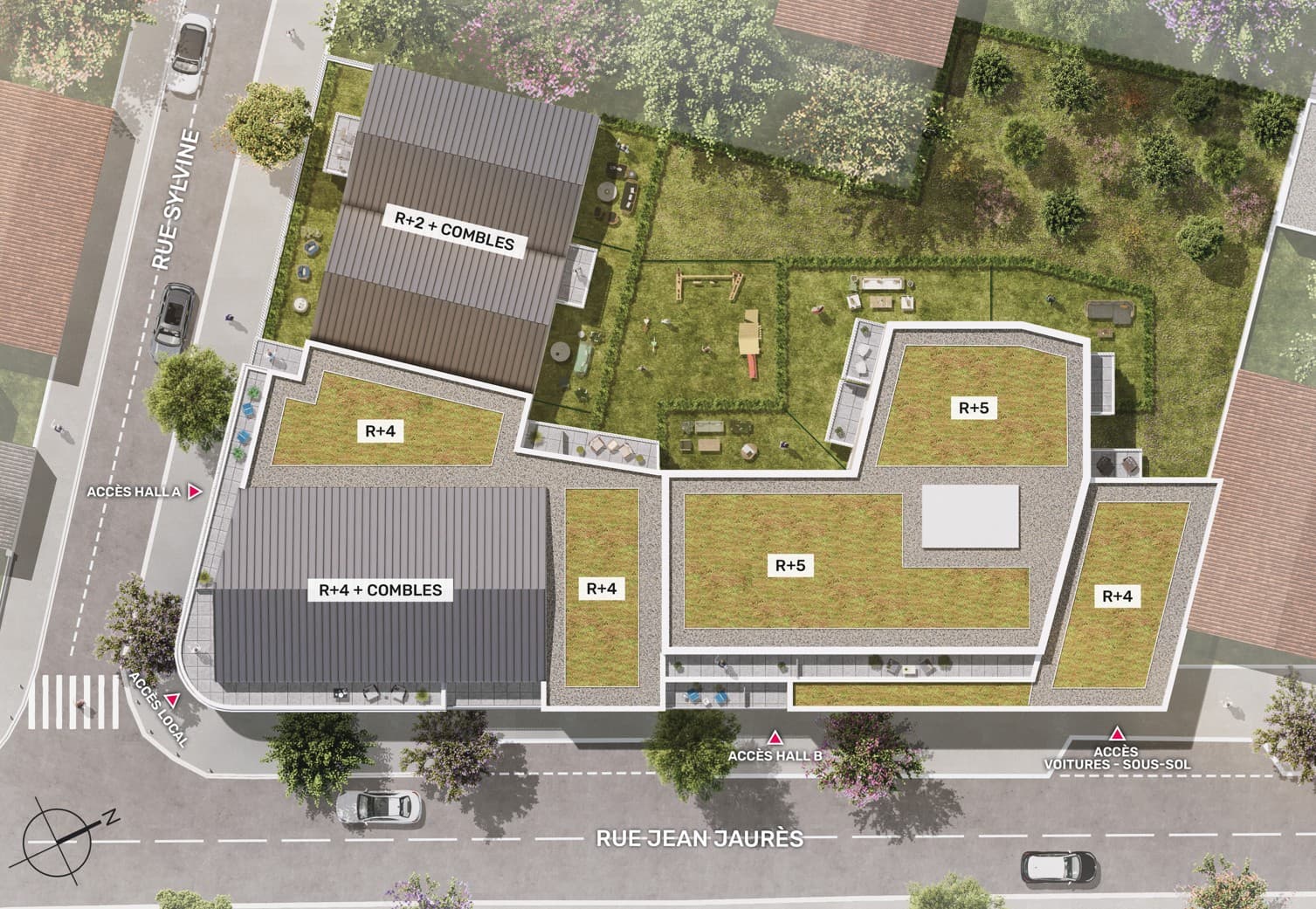 Stains — Située à Stains, cette nouvelle réalisation s’inscrit dans un environnement résidentiel privilégié, ... — Miniature 6