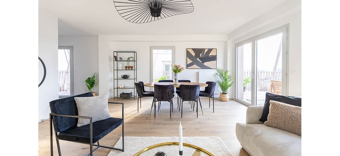 Bordeaux — Ce nouveau programme immobilier propose des appartements spacieux du T5, offrant des surfaces génére... — Photo 1