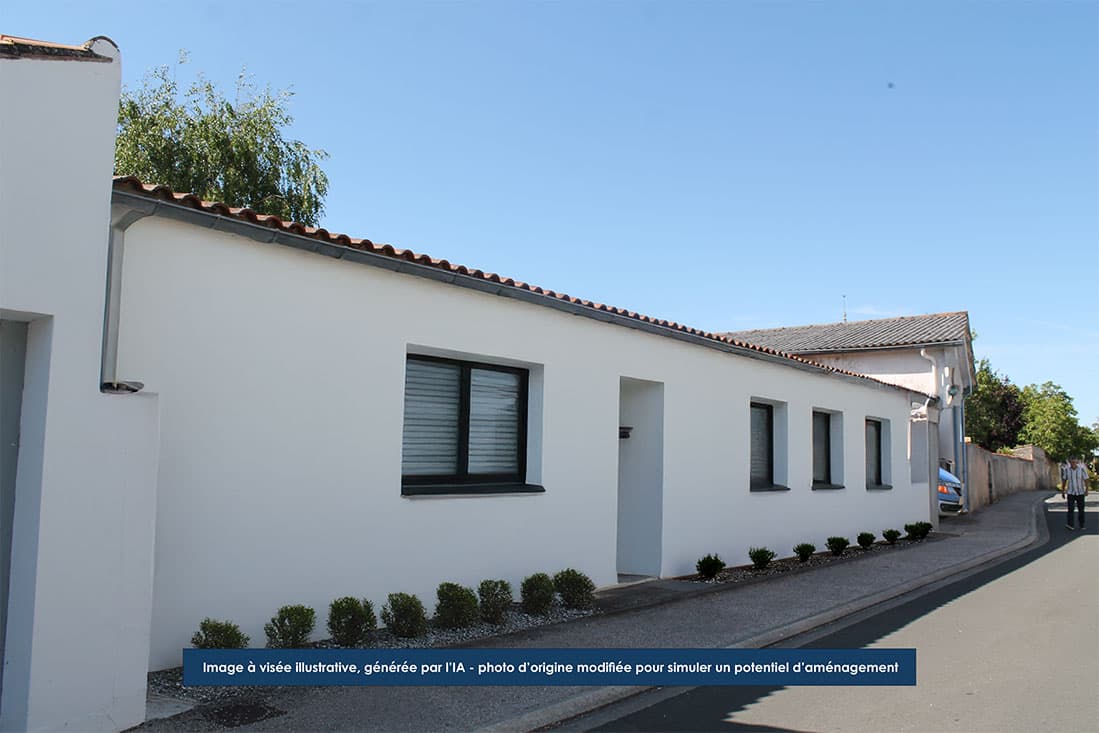 Bourgneuf — Au cœur du village de Bourgneuf, plusieurs maisons à rénover sont proposées dans un environnement pa... — Miniature 12