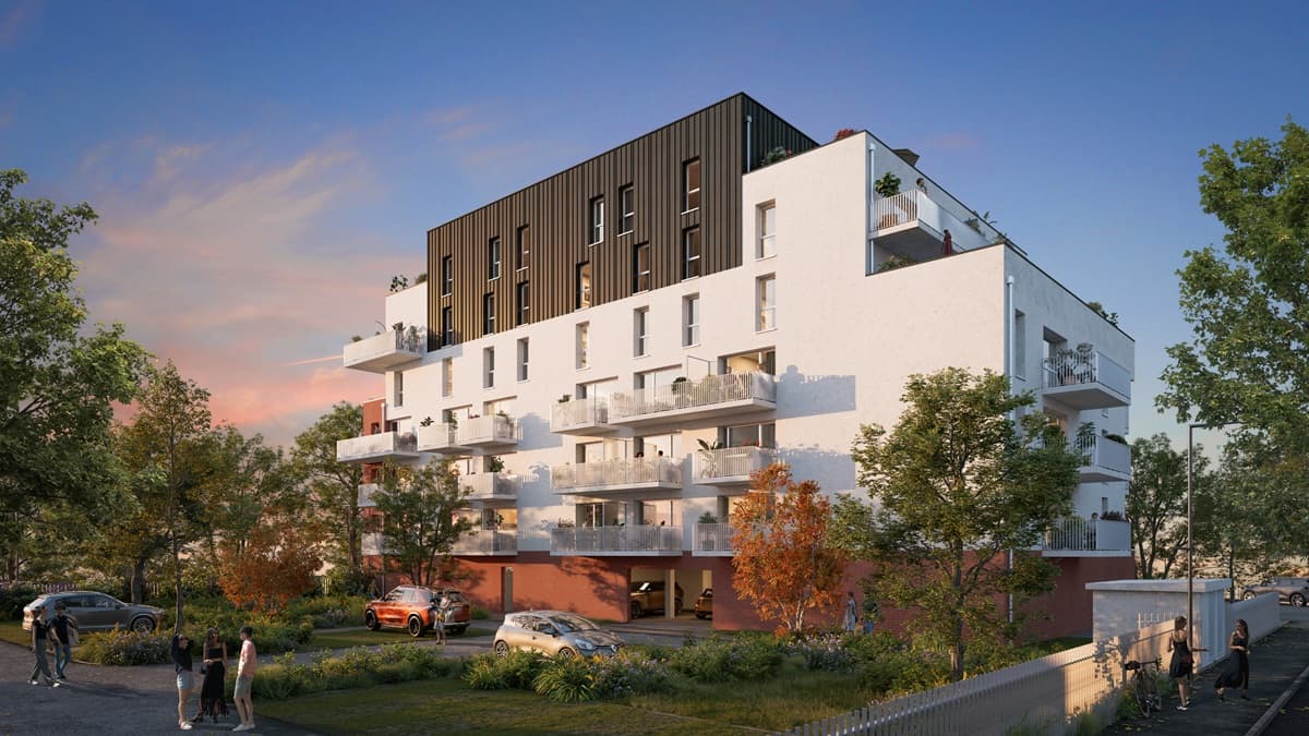 Béthune — Située à Béthune, cette nouvelle résidence propose un ensemble de 40 appartements allant du studio a... — Miniature 3