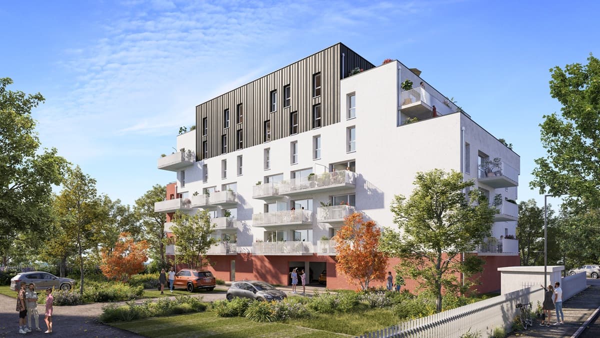 Béthune — Située à Béthune, cette nouvelle résidence propose un ensemble de 40 appartements allant du studio a... — Miniature 4