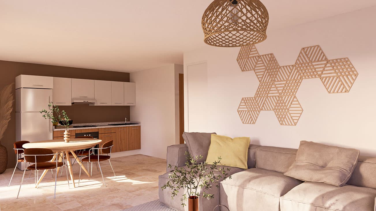 Fontaine-le-Comte — Située à Fontaine-le-Comte, cette nouvelle réalisation propose un environnement privilégié, en lisiè... — Miniature 9