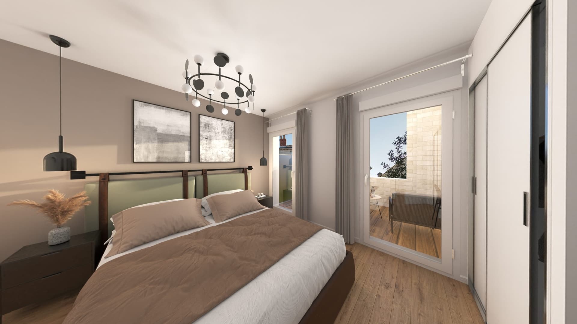 Bordeaux — Situé au cœur du secteur historique préservé de Saint Michel, ce logement de quatre pièces avec terr... — Miniature 4