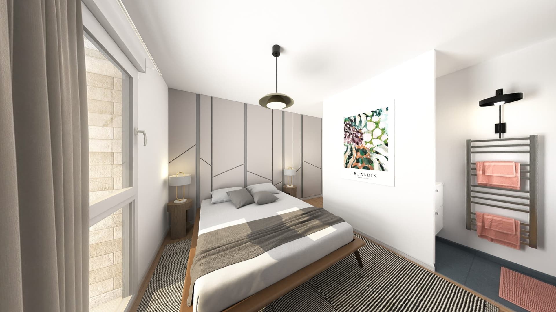 Bordeaux — Situé au cœur du secteur historique préservé de Saint Michel, ce logement de quatre pièces avec terr... — Miniature 5