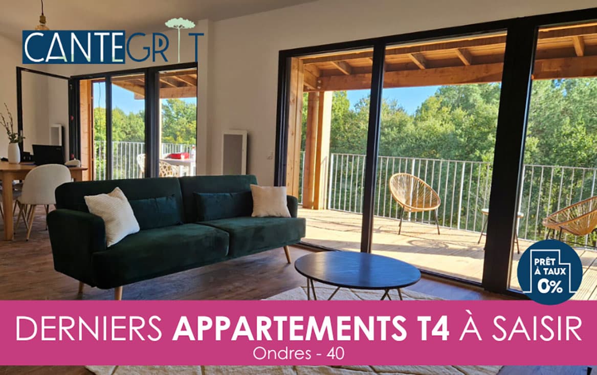 Ondres — Située au cœur de l’écoquartier des 3 Fontaines à Ondres, cette résidence propose des appartements d... — Miniature 3