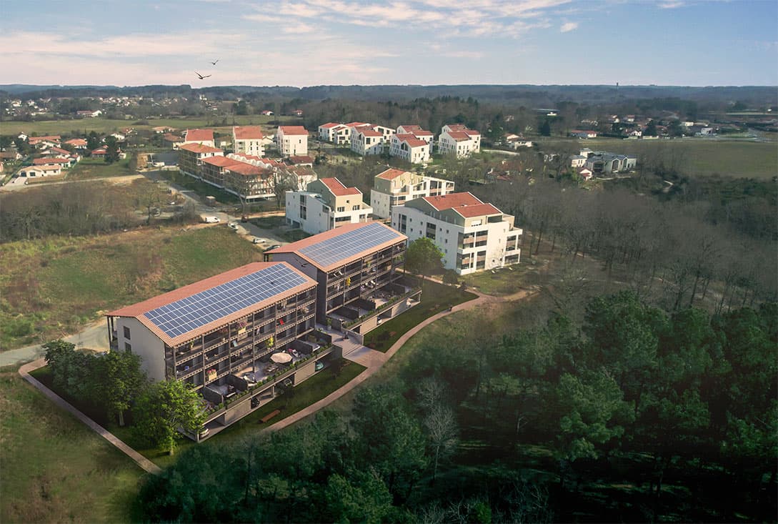 Ondres — Située au cœur de l’écoquartier des 3 Fontaines à Ondres, cette résidence propose des appartements d... — Miniature 4