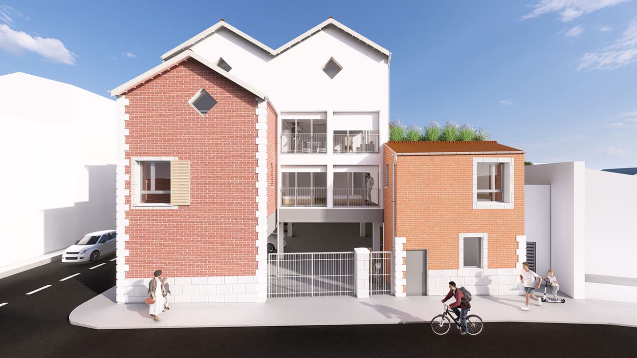 la Rochelle — Implanté dans le quartier prisé de La Genette à La Rochelle, ce projet résidentiel se distingue par ... — Miniature 5