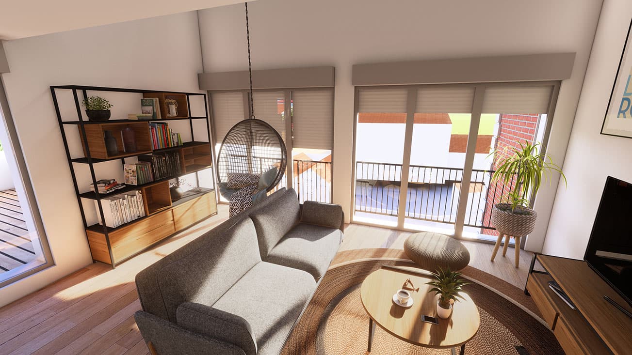 la Rochelle — Implanté dans le quartier prisé de La Genette à La Rochelle, ce projet résidentiel se distingue par ... — Miniature 13