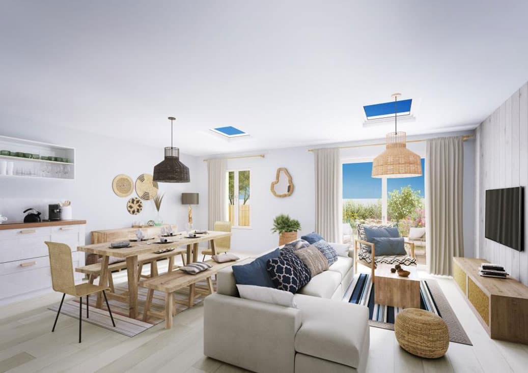 Saint-Pierre-D'oléron — Au cœur d’un environnement préservé, cette résidence propose un ensemble de 45 logements, comprenant... — Miniature 5