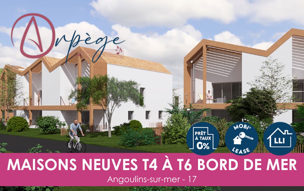 Angoulins — Situé à seulement 9 kilomètres de La Rochelle et à 1 kilomètre des plages, ce nouveau projet résiden... — Miniature 3