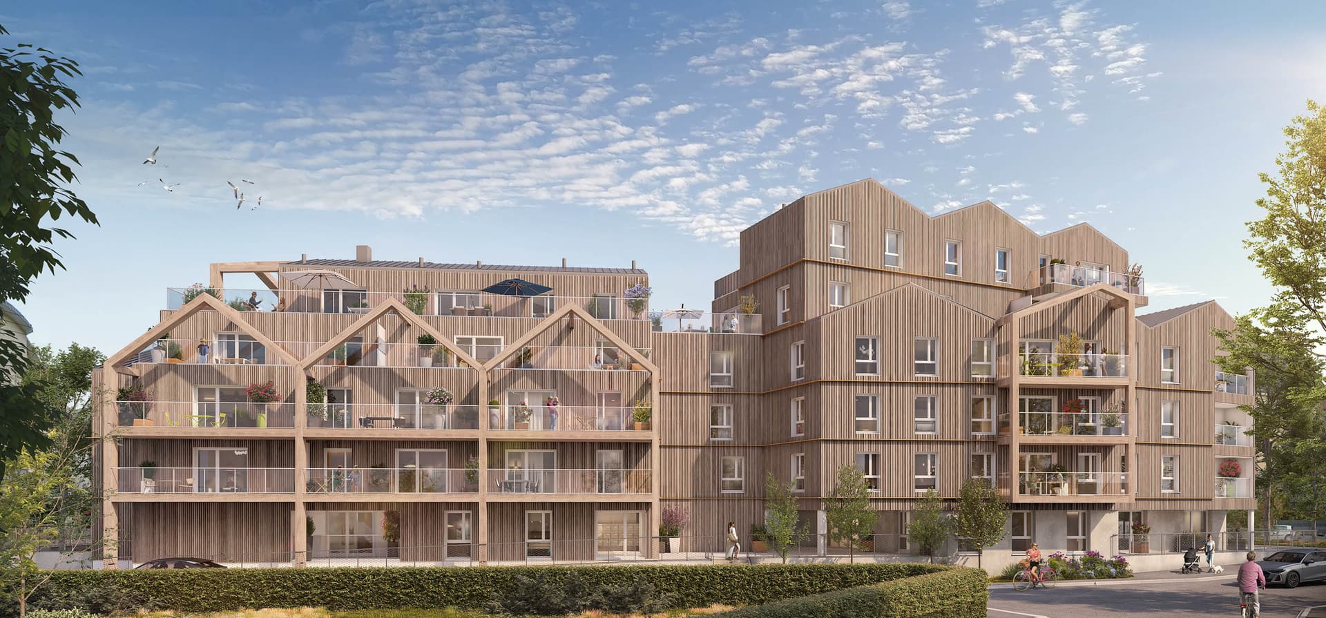 Saint-Malo — À Saint-Malo, à proximité immédiate du marché Rocabey, une nouvelle résidence propose des appartemen... — Photo 1