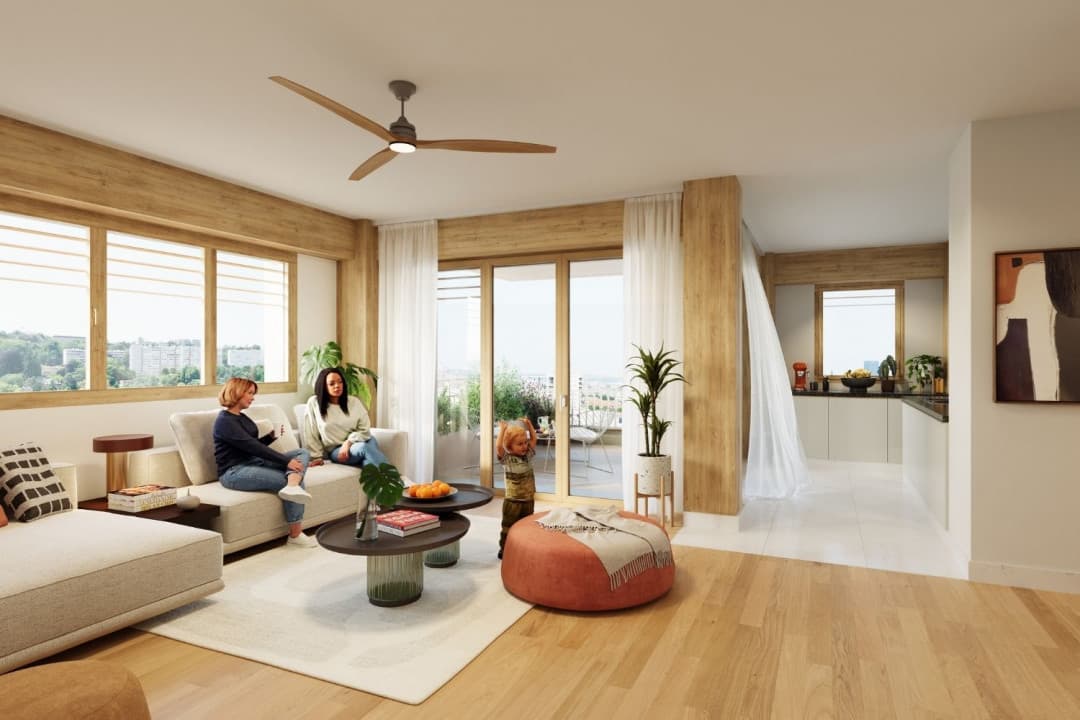 Lyon 2eme Arrondissement — Situé au cœur du quartier Confluence à Lyon, ce nouvel ensemble résidentiel propose des appartements... — Miniature 2