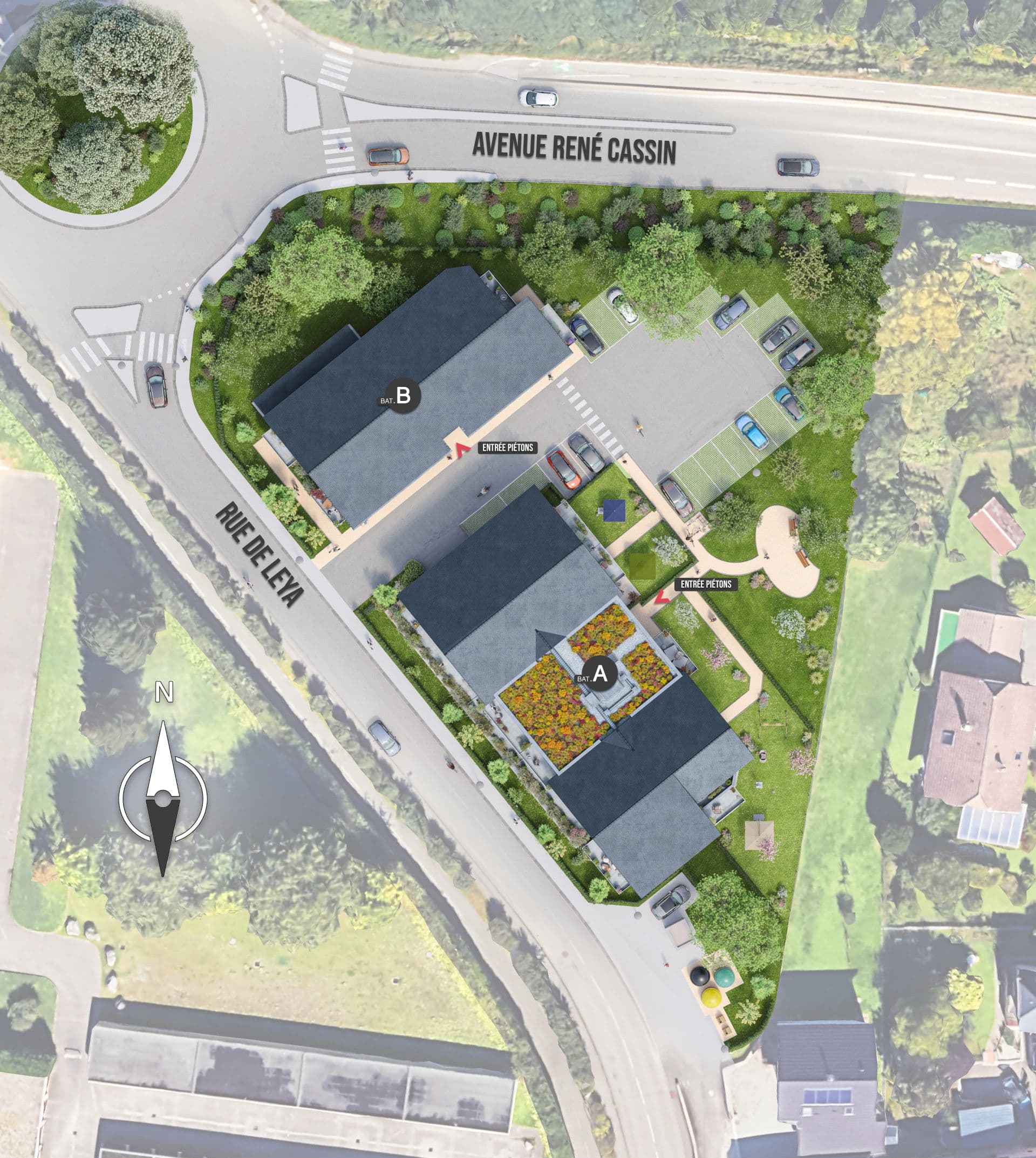 la Motte Servolex — Située au cœur de La Motte-Servolex, cette résidence propose des appartements allant du studio au 4 ... — Miniature 4