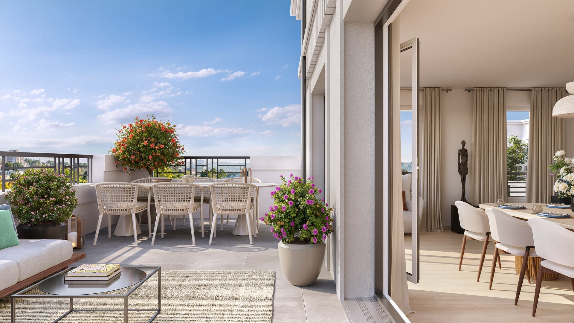 le-Plessis-Robinson — Située au cœur d’un quartier emblématique, cette nouvelle résidence se distingue par son cadre verdo... — Miniature 4