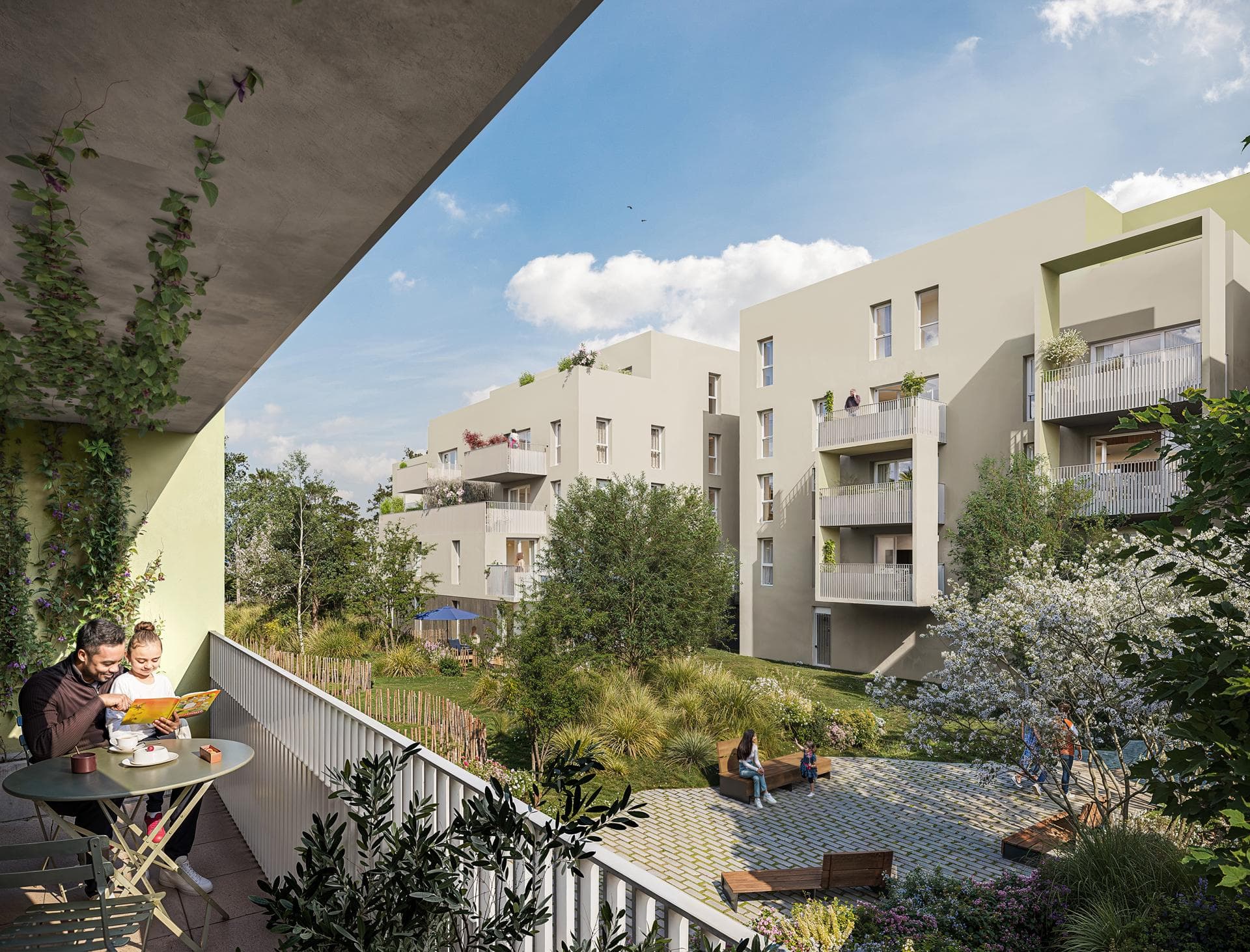 Clermont-Ferrand — Située dans un quartier paisible de Clermont-Ferrand, cette nouvelle réalisation propose des apparte... — Miniature 2