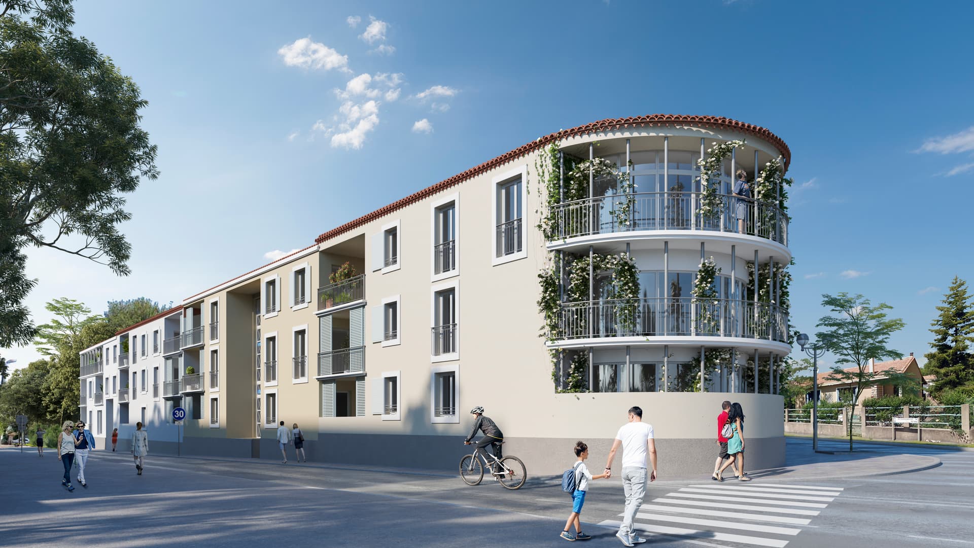 Vendargues — Située au cœur du village de Vendargues, cette nouvelle réalisation s’intègre dans un quartier résid... — Miniature 2