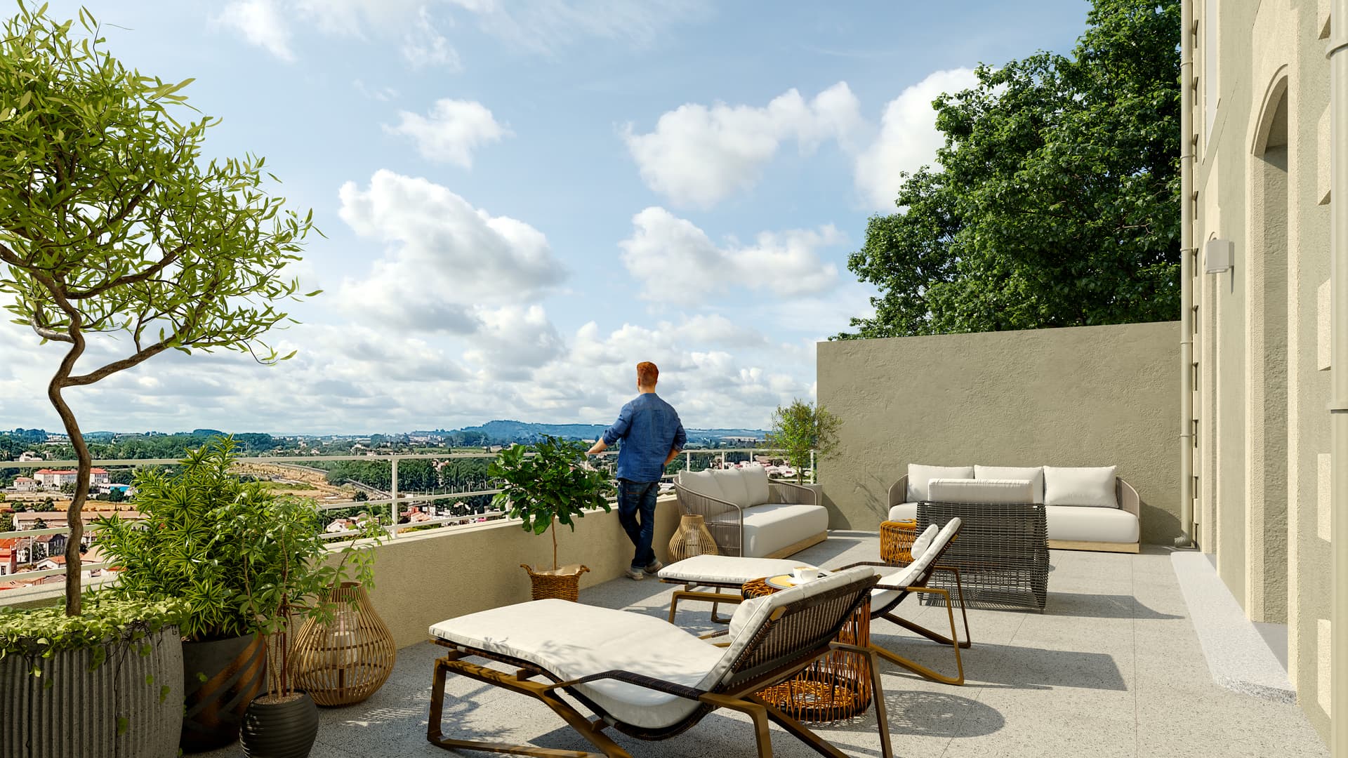 Béziers — Situé au cœur du centre historique de Béziers, cet ensemble résidentiel propose 14 appartements, du ... — Miniature 4