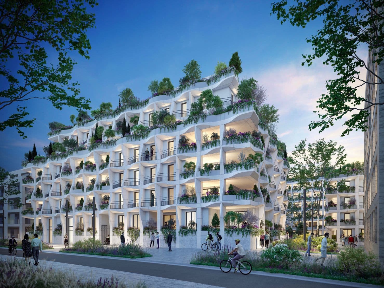 Montpellier — Située au sein d’un quartier dynamique, cette nouvelle résidence se distingue par son architecture c... — Miniature 2