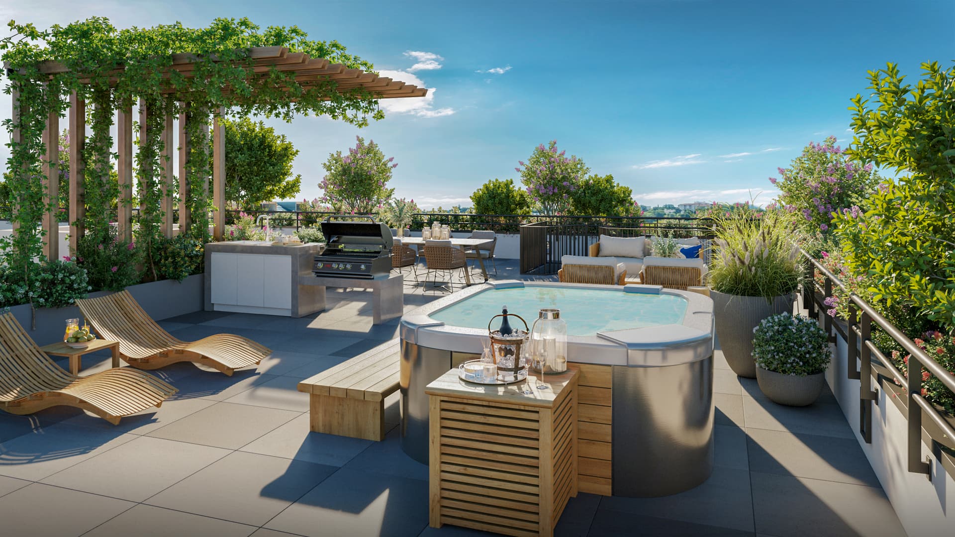 Montpellier — Située au sein d’un quartier dynamique, cette nouvelle résidence se distingue par son architecture c... — Miniature 6