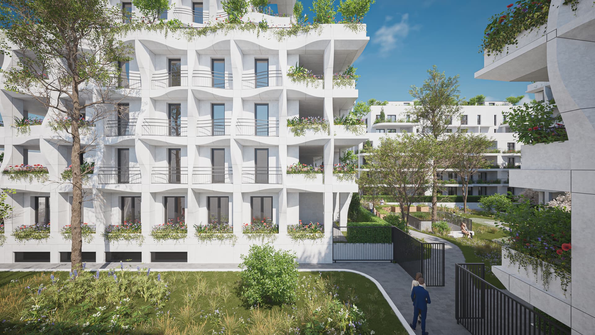 Montpellier — Située au sein d’un quartier dynamique, cette nouvelle résidence se distingue par son architecture c... — Miniature 8