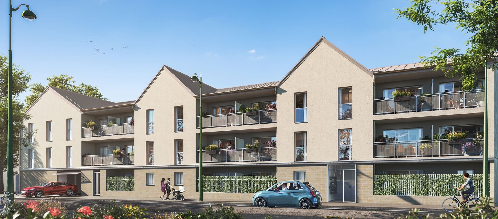 Provins — À proximité immédiate de la gare, des écoles et du centre-ville, une résidence contemporaine et sécu... — Miniature 3