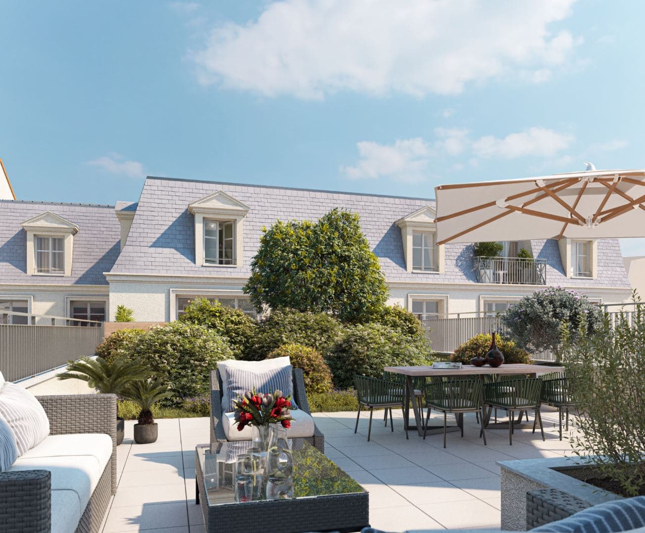 Rueil-Malmaison — Découvrez un ensemble résidentiel en cours de réalisation, proposant des appartements spacieux de 4 ... — Miniature 6