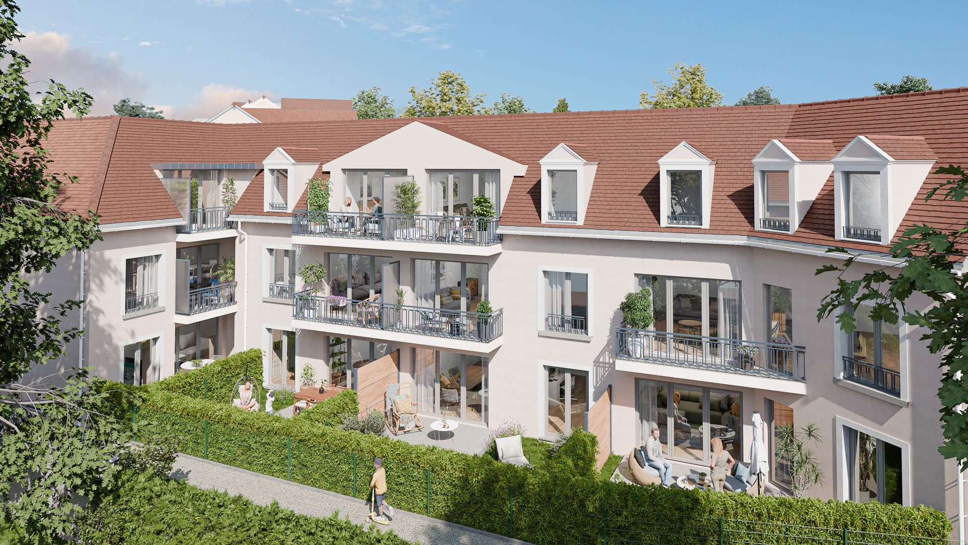 Marly-le-Roi — Située à Marly-le-Roi, cette résidence offre un cadre de vie privilégié, entre le charme d’un enviro... — Miniature 2